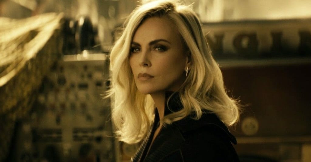 Charlize Theron plays a superhero in films
