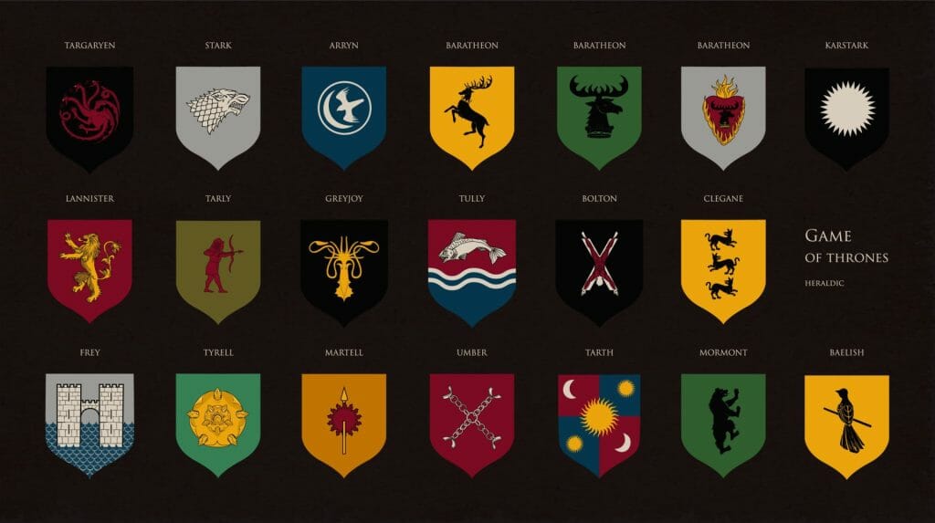 List of Game of Thrones Houses