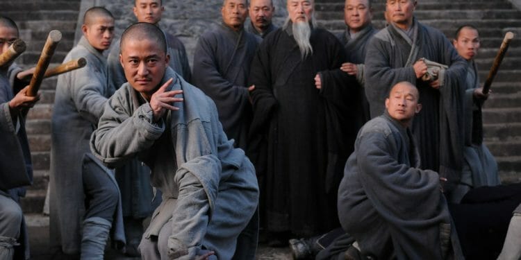 Chinese action movie: Shaolin