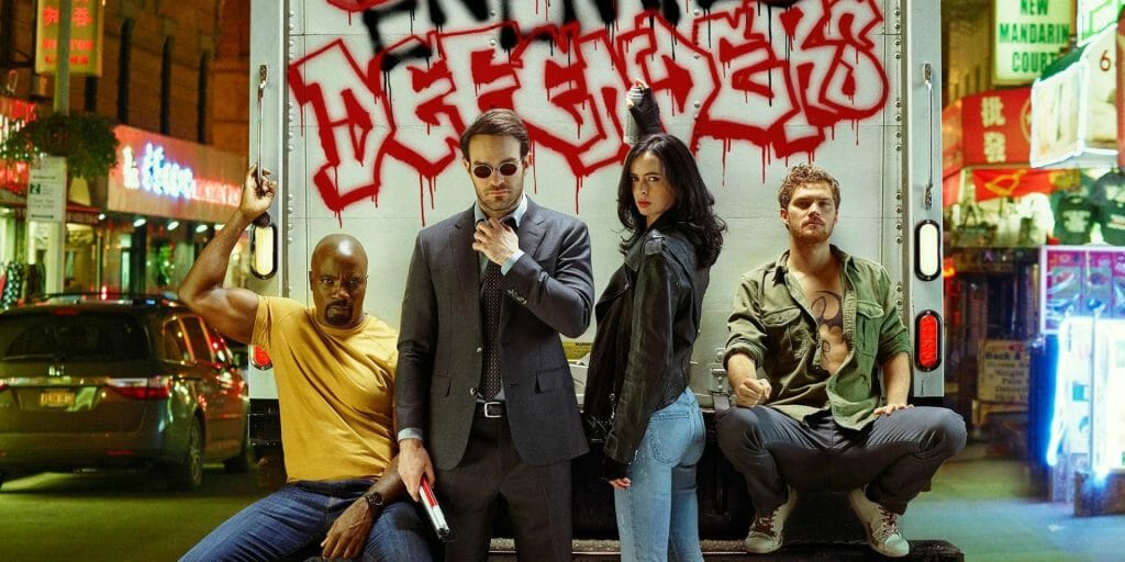 Neflix marvel movies in order: The defenders 