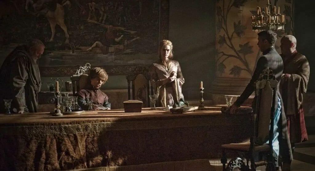 Tyrion and The Small Council