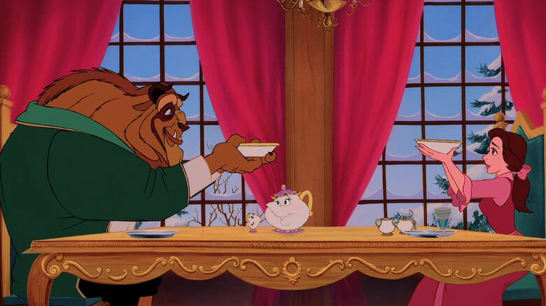 90s disney movies: Beauty and The Beast (1991)