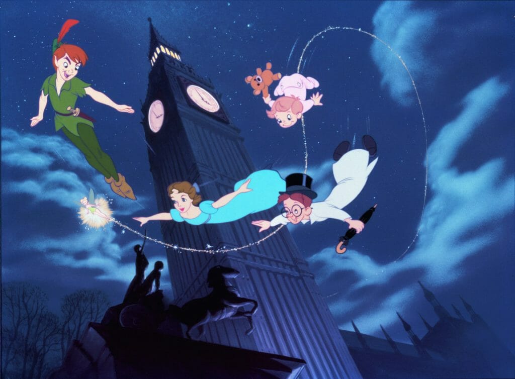 90s animated disney movies: Peter Pan (1953)