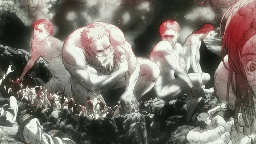 Attack on Titan characters: Pure Titans and their physical features