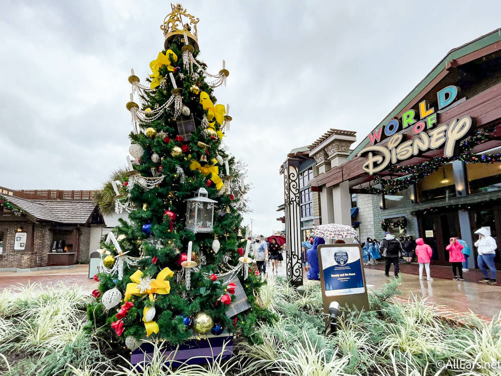 The Disney Springs Christmas Tree Trail