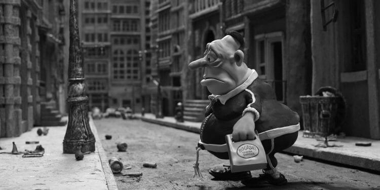 Black and white animated movies: mary-and-max